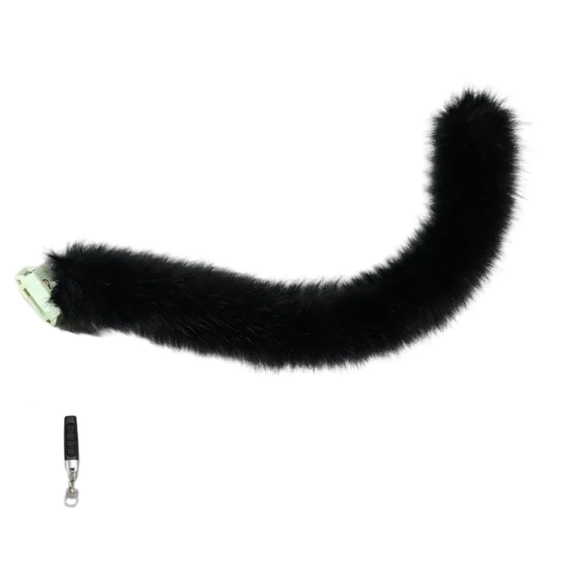 

Electric Movable Wolf Cats Tail Animal Cosplays Costume Faux Furs Animal Tail