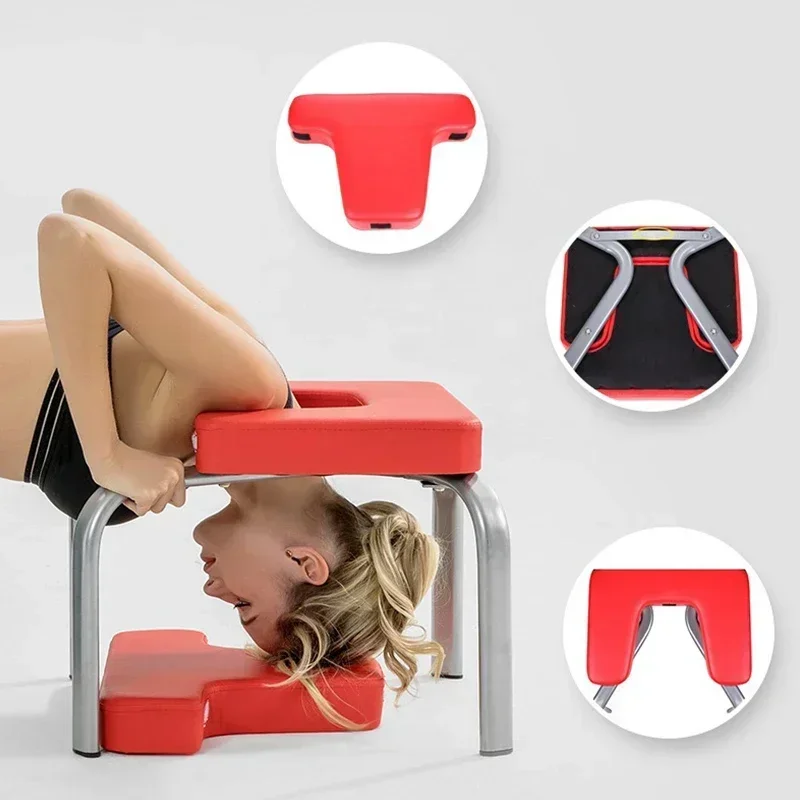 

Обновление, обновленная подставка для йоги, многофункциональный стул для фитнеса, стул для йоги, подставка для йоги для дома, нержавеющая сталь, ПУ