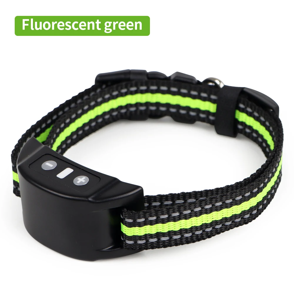 Collier Anti-aboiement automatique pour chien, colliers d'entraînement rechargeables par USB, sécuri