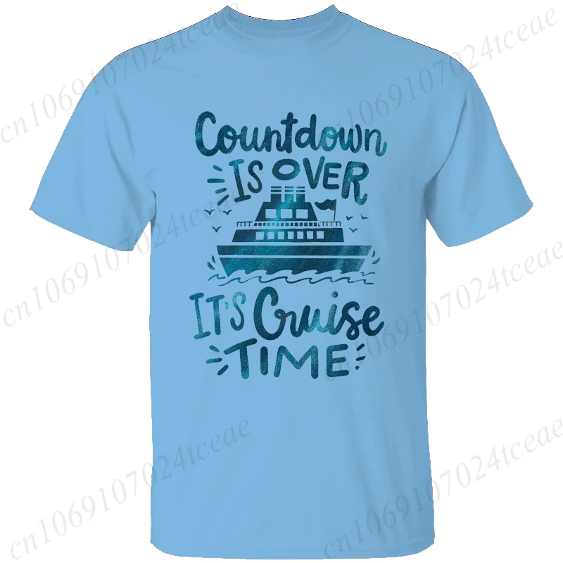 العد التنازلي انتهى ذلك وقت الرحلة تي شيرت تي شيرت كروز باري موضة تي شيرت الرجال النساء الملابس عادية المتضخم تي شيرت #2