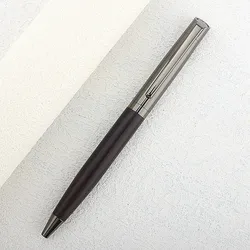 Wood Ball Pen Commercial Metal Ballpoint Pens for School Office Core Ballpoint Pen Ink Blue