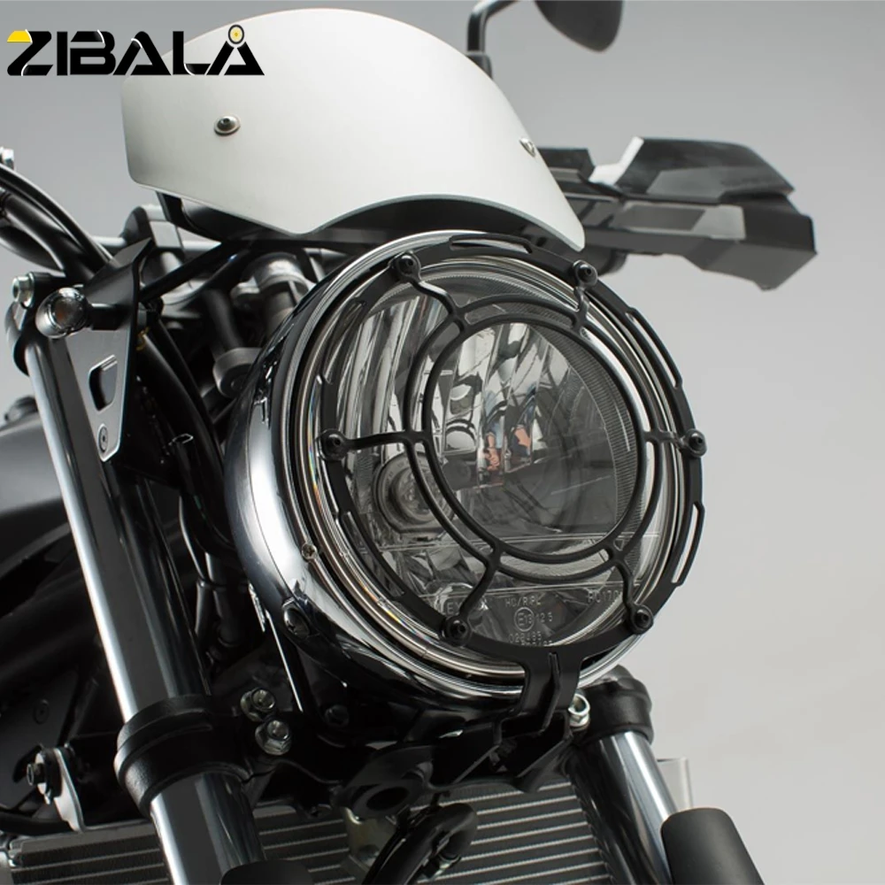 

For Suzuki SV650 ABS SV650X SV 650 Cafe Racer 2016-2024 Head Light Lamp Bracket Motorcycle Headlight Protector Guard Grill Cover