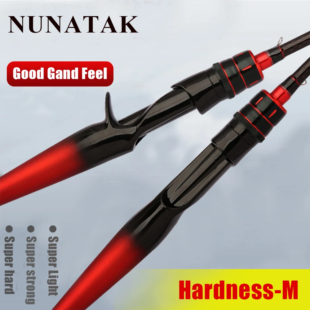 2024 NUNATAK NEW Fishing Rod High Carbon 2 Sections Casting/Spinning Rod Multipurpose Rod Super Hard Lightweight Design Sea Rods