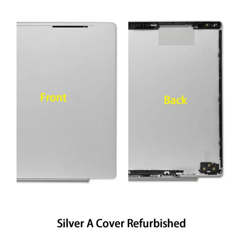 New For Pavilion 13-AN TPN-Q214 Laptop Shell LCD Back Cover Front Bezel Hinges Palmrest Bottom Case 13.3 Inch Silver