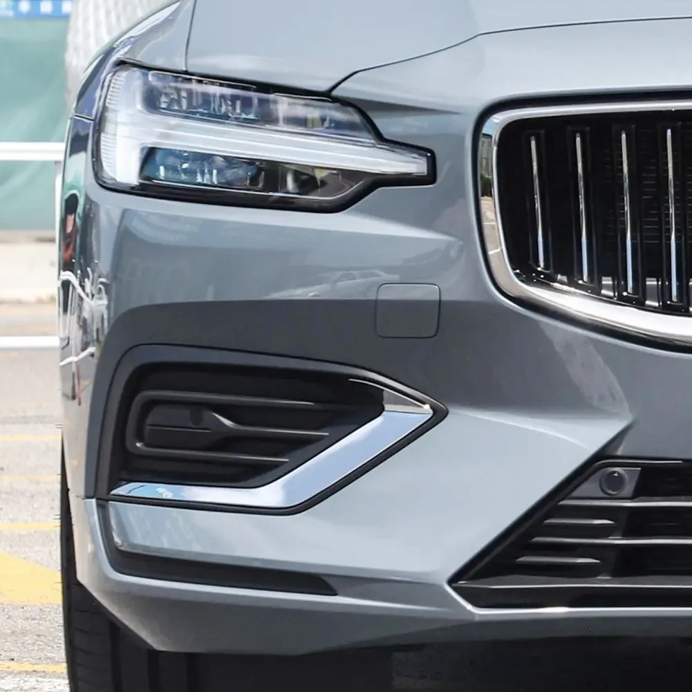 رمادي المصد الأمامي سحب هوك غطاء تغليف العين صالح لفولفو S60 V60 2020 2021 2022 2023