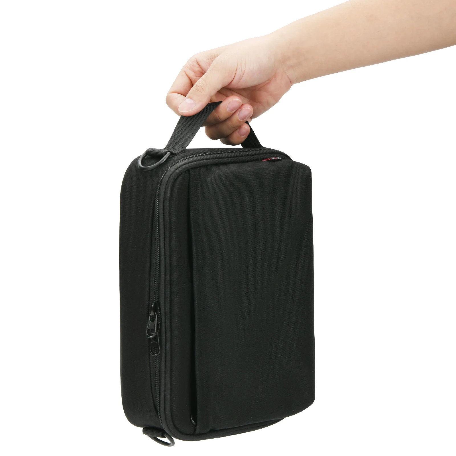 Portable Effects Pedal Bag for Zoom G1X FOUR Protective Carrying Case 900D Nylon Shoulder Strap Black