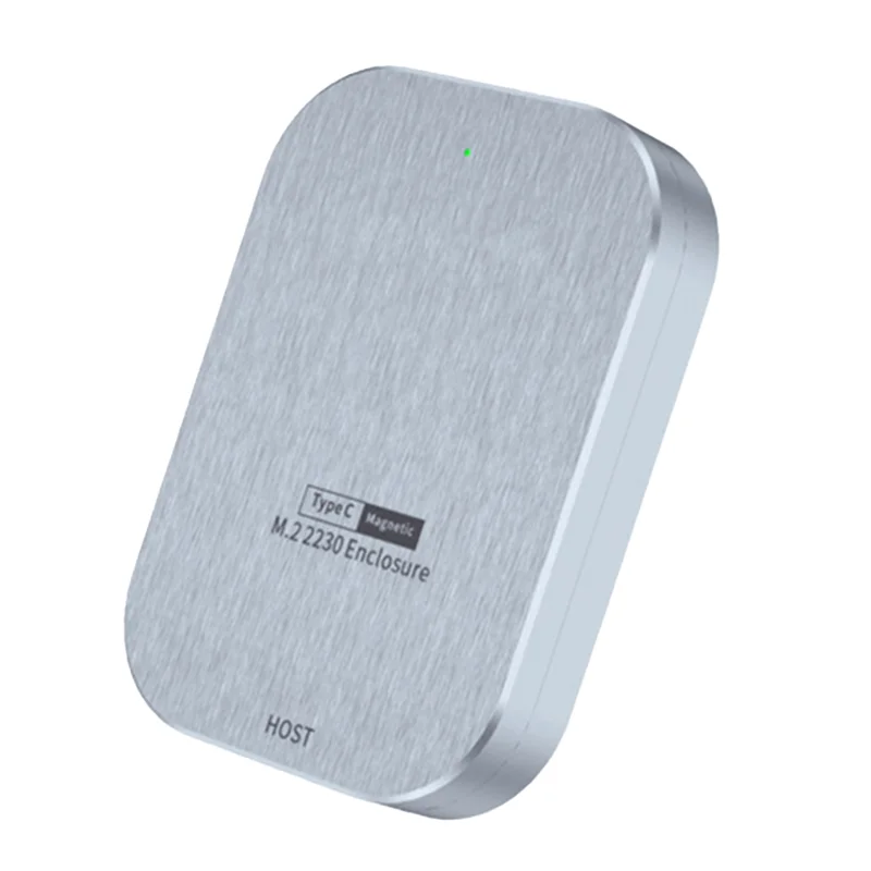 JABS-磁気 M.2 Nvme 2230 SSD ケース Type-C 外部エンクロージャ外部エンクロージャハードドライブディスクボックス携帯電話用