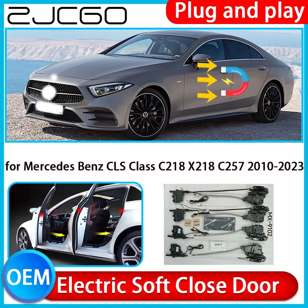 

for Mercedes Benz CLS Class C218 X218 C257 Auto Pull Car Soft Close Kit Door Power Latch Electric Door Catch Soft Closing Assist