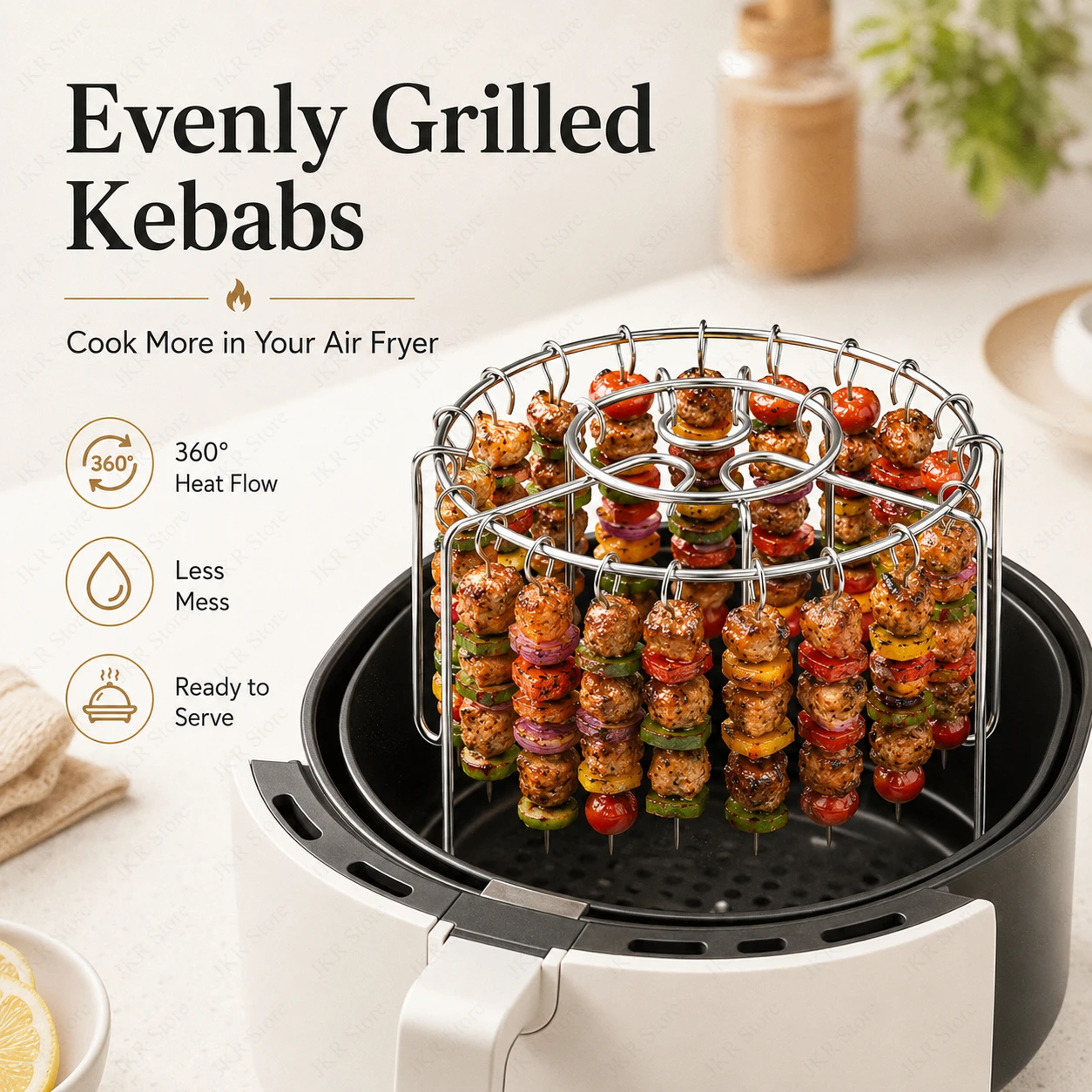 Supporto Verticale per Spiedin - Kitchen Gadgets Air Fryer recensione e prezzo
