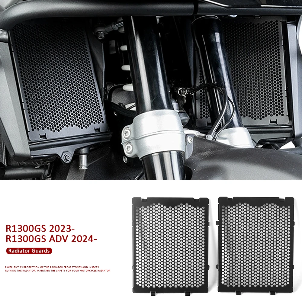 CNC Motorcycle Radiator Guard Engine Cooler Grille Cover Protection For BMW R1300GS GS1300 R 1300 GS Adventure 2023 2024 2025