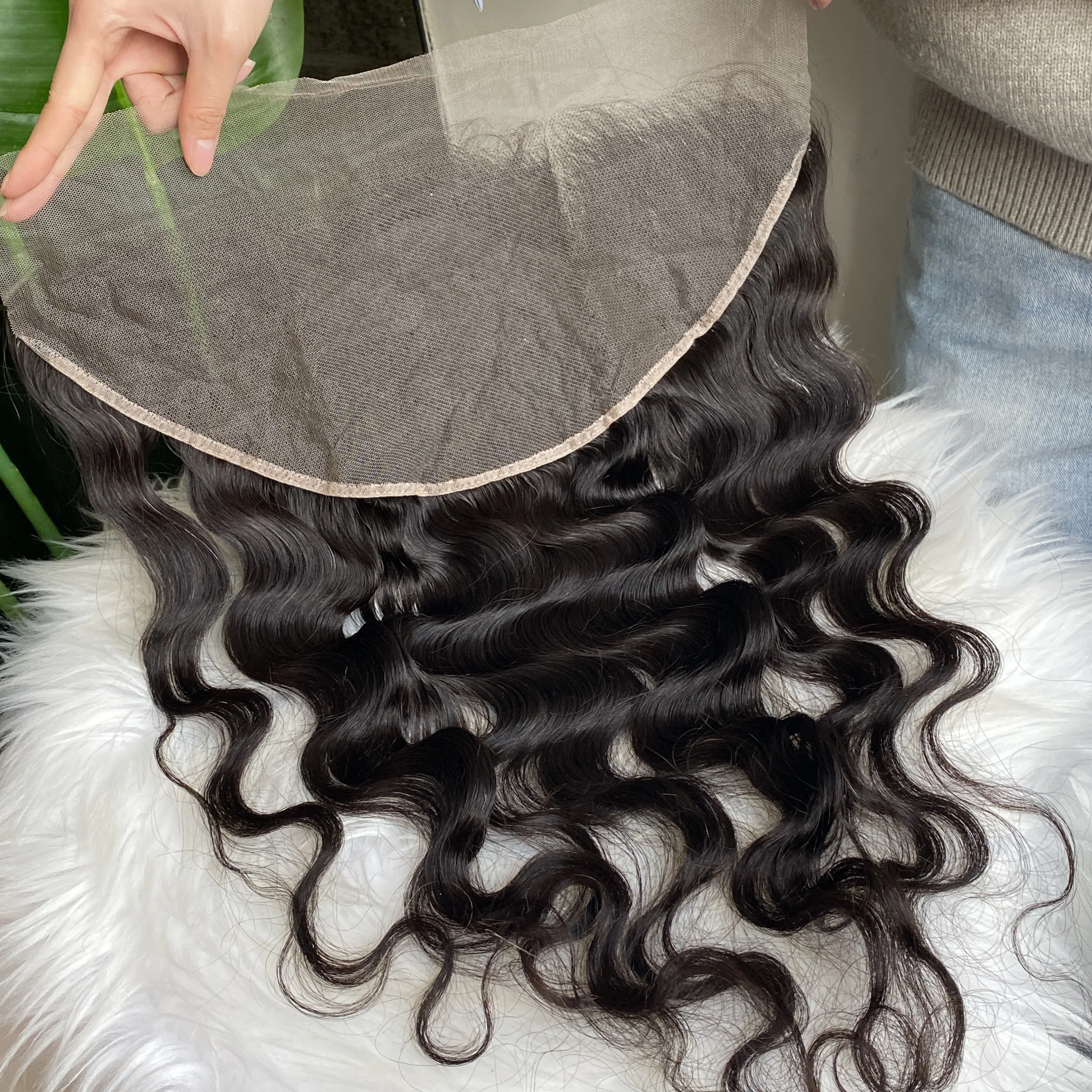 

100% натуральные волосы, высочайшее качество, волнистая прическа, прозрачный кружевной фронтальный парик 13x6 для женщин