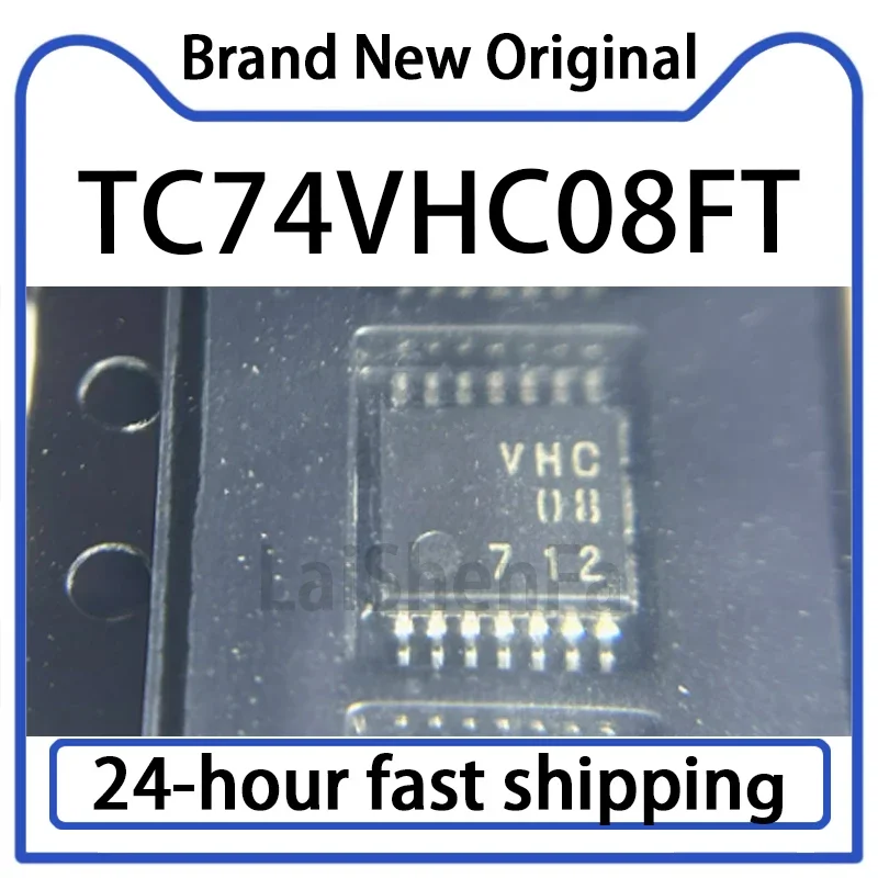 5PCS TC74VHC08FT Silk Screen VHC08 Patch TSSOP14 Logic Chip Stock