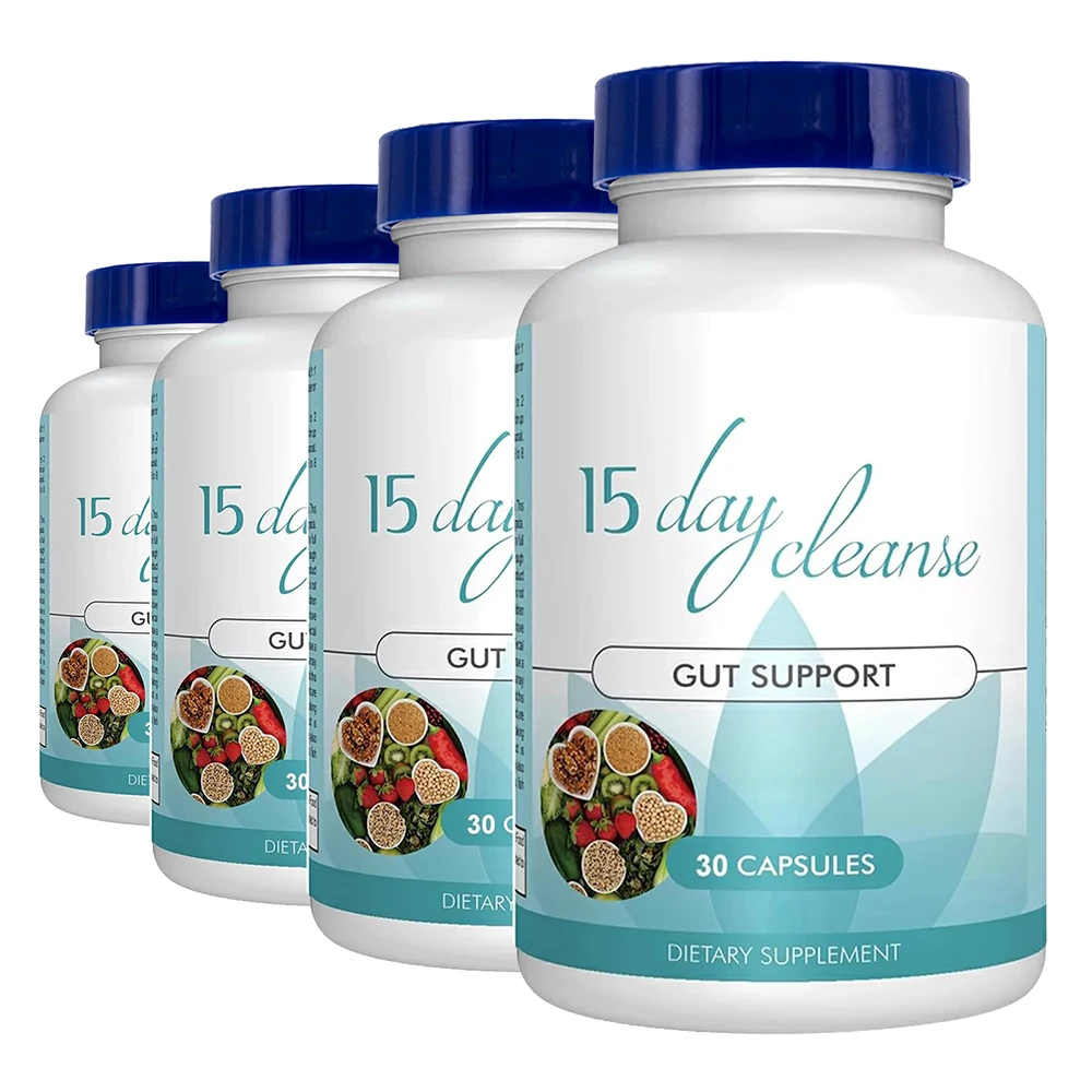 15-Day Bowel Cleanse - Gut and Colon Support, Premium Formula with Senna, Cistanche and Psyllium