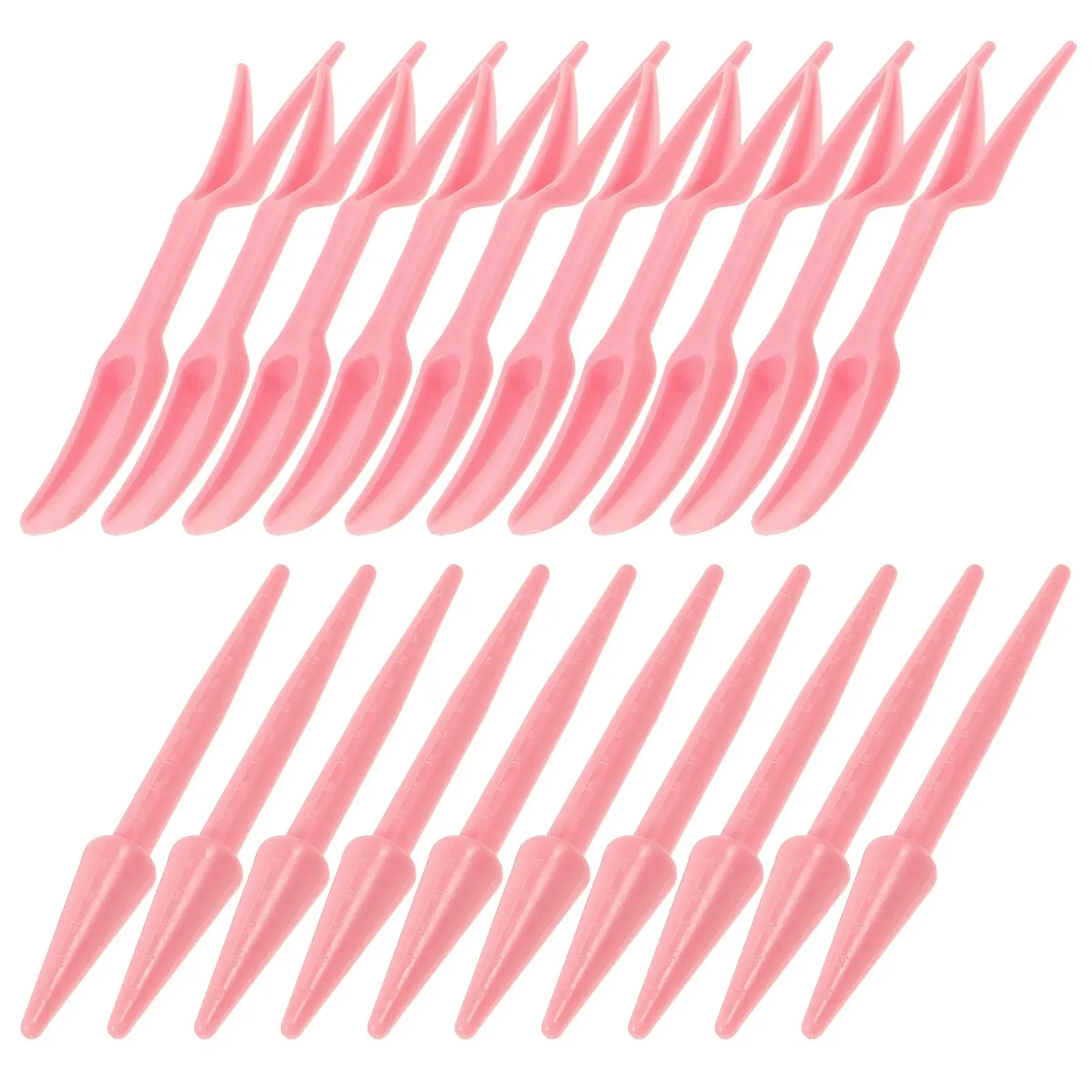 10/20pcs plastic garden dibber widger transplanting tools easy hole making for home flowerpot seedling care