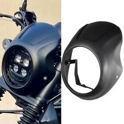 For Honda Rebel 500 Headlight Fairing Cover Mask Motor Windshield Windscreen CMX 1100 300 500 CMX300 CMX500 2024 2023 2022 21 20