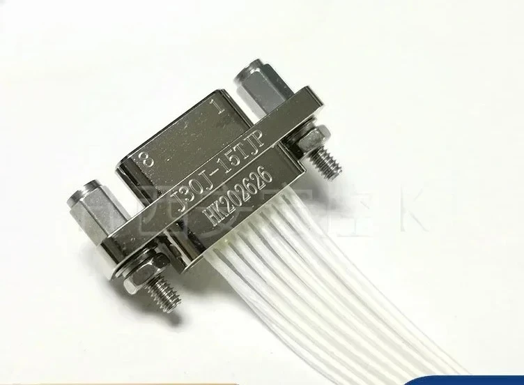 

J30J-15TJP J30J-15ZKL прямоугольный разъем, 15-жильная вилка и розетка, длина 30 см.