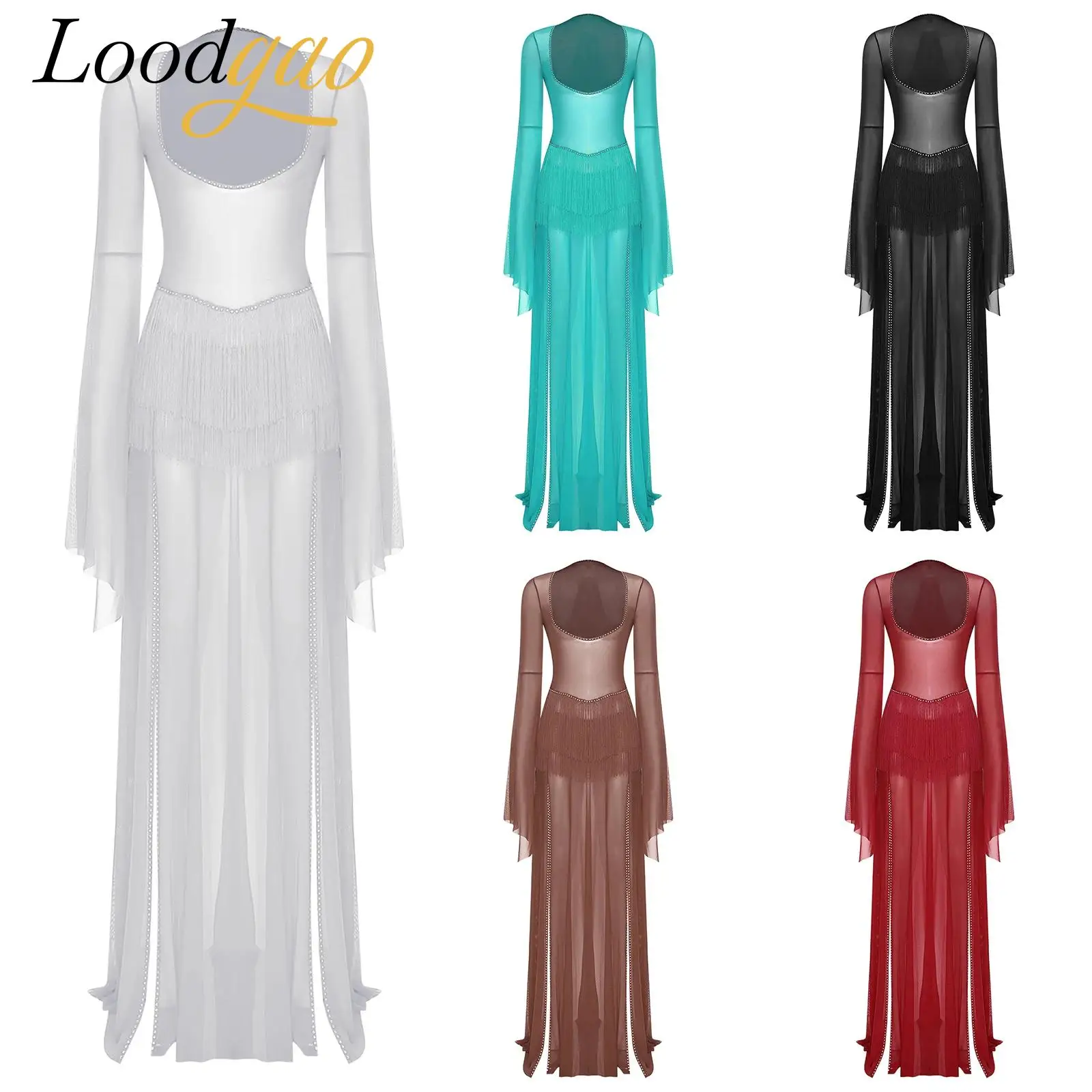 

Женское платье макси для восточных танцев, костюм для египетского танца живота, платье с разрезом и сеткой, одежда для выступлений по восточным танцам