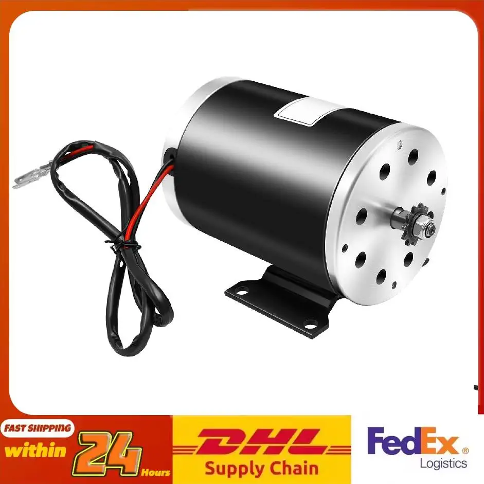 

36V Brush Motor 1000W DC Motor 3000rpm Motor 25H-11T Chain Motor Electric Bicycles Scooters Durable Powerful Safe Easy to Clean