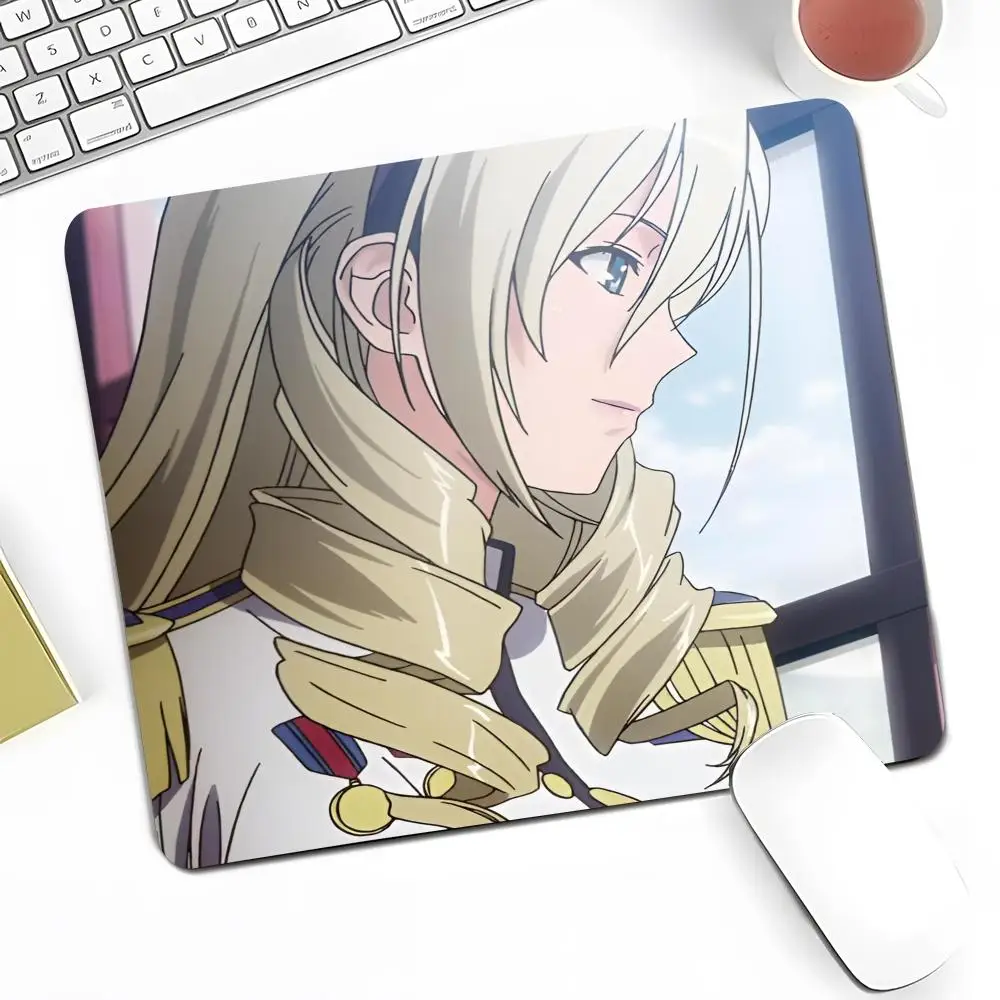 Anime W-Walkure Romanze Mouse Pad Anime Game Mouse Pad High Quality Small Desk Pad Rubber Laptop Desk Pad