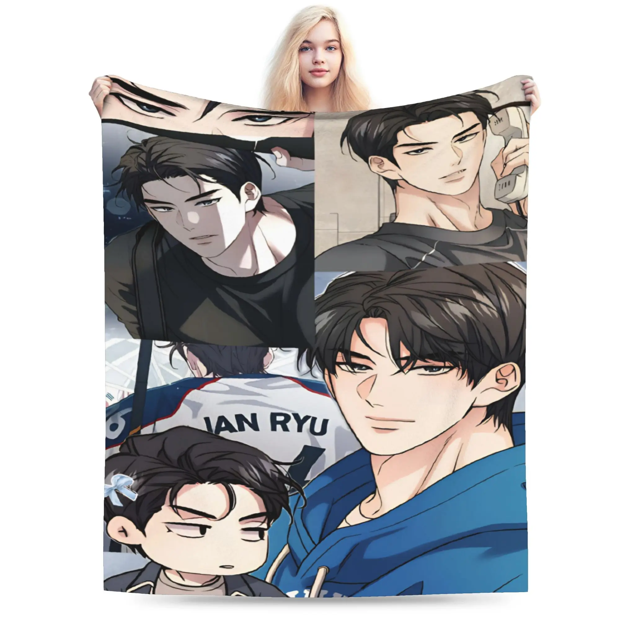 Melting Point BL Throw Blanket for Couch  Fuzzy Soft Plush Blanket 50x60 Inches Multiple Sizes Bedspread for All Seasons