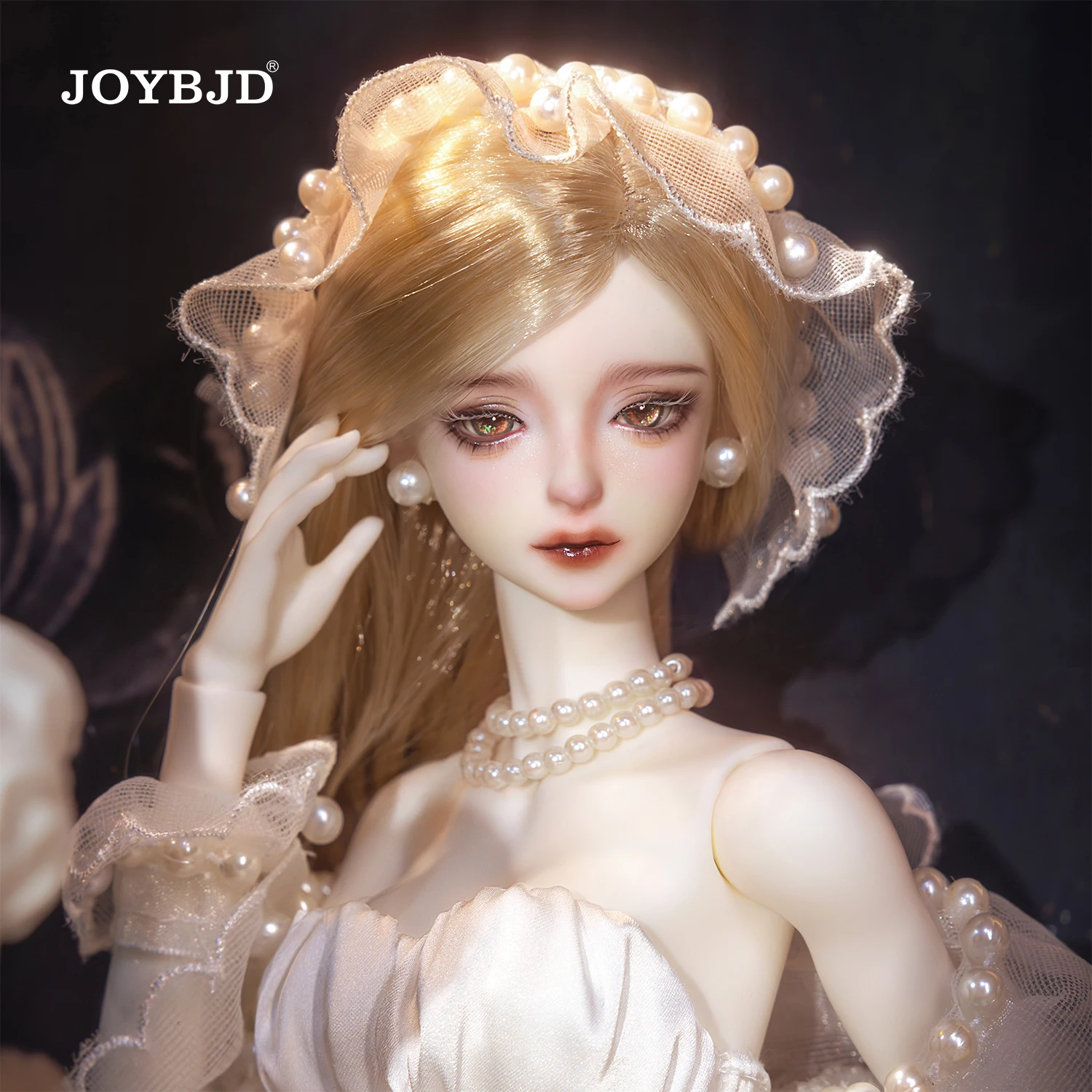 

Joybjd 1/4 VesPera BJD Doll Full Set B Gothic Retro Style Fairy Tale Princess Handmade White Satin Outfit MSD Resin Art Toy