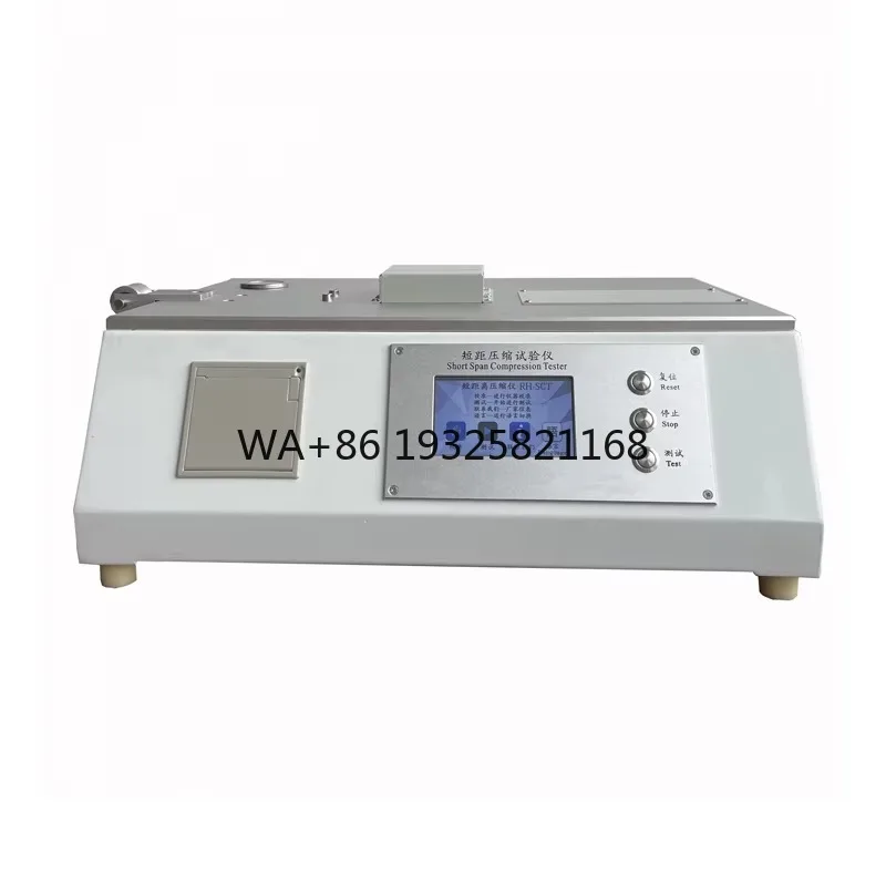 ISO 9895 Short-distance Compression Testing Machine Corrugated Paper Cardboard Paperboard Compressive Strength Tester