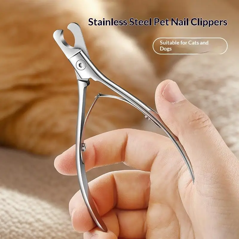 Professional Pet Nail Clippers with Free Nail File Sharp Safe Grooming Tool for Cats Dogs Rabbits Small Pets