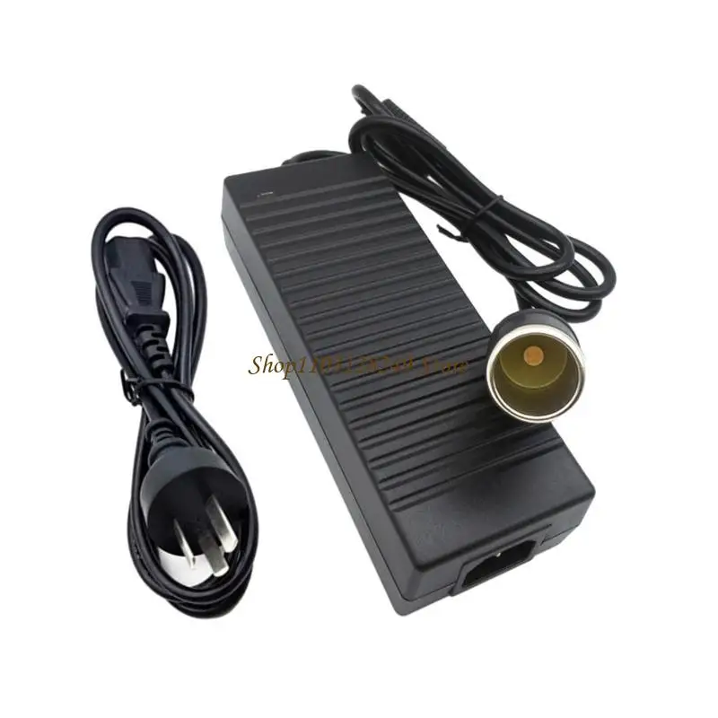N5KD Converter 220V to 12 V Car Power Adapter 12 V 10 A Adapter Cigarette Socket Converter Durable