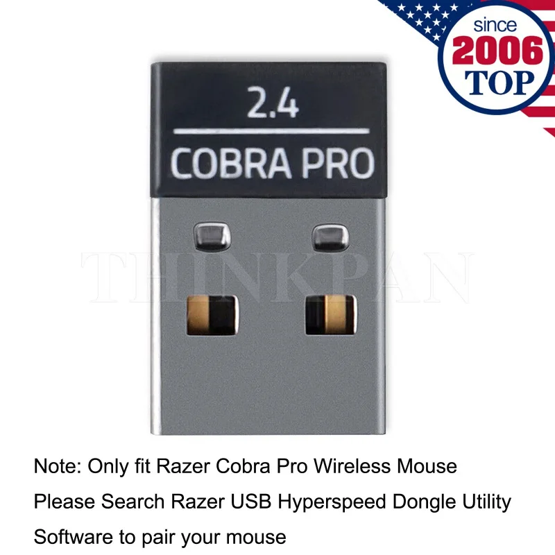 USB Receiver Dongle Adapter Replacement for For Razer Cobra Pro Wireless Mouse