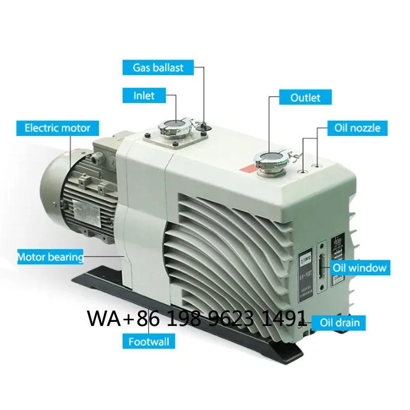 0.55KW Dual Stage Vane  Vacuum Pump Grade B Customizable for Autoclave Industrial Use