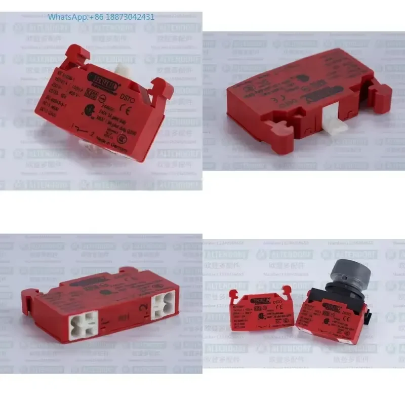 K6320.0125 Table Saw Red Stop Contact 1Pcs Precision Miter Gauge Fence Stop Block Accessory for Woodworking Cutting Accuracy