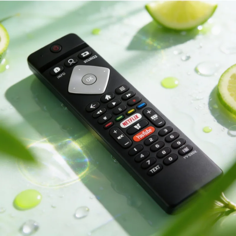 

For Philips 4K Smart HDTV Remote Control BRC0884305/01 with New Replacement Battery 398GR10BEPHN0025BC Accessory for Electronics