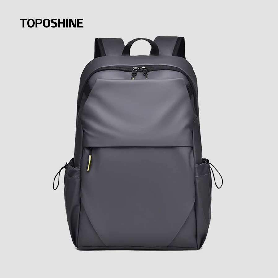 Toposhine High Quality Guaranteed Solid Casual Backpack Bag Business Travel Rucksack Durable Waterproof Oxford Outdoor Packsack