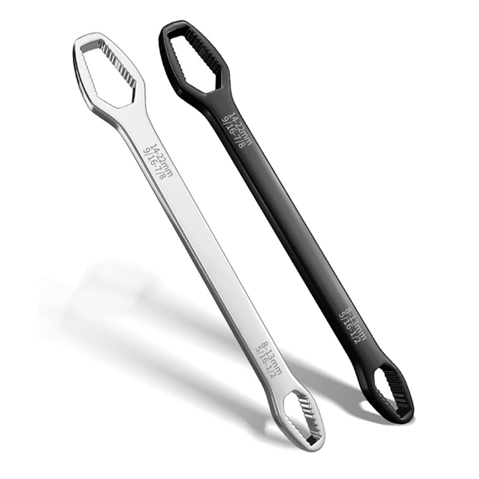 Multifunctional Universal Double Ended Wrench Suitable for Metric 8mm to 22mm Nuts and Bolts for Home Maintenance Tools