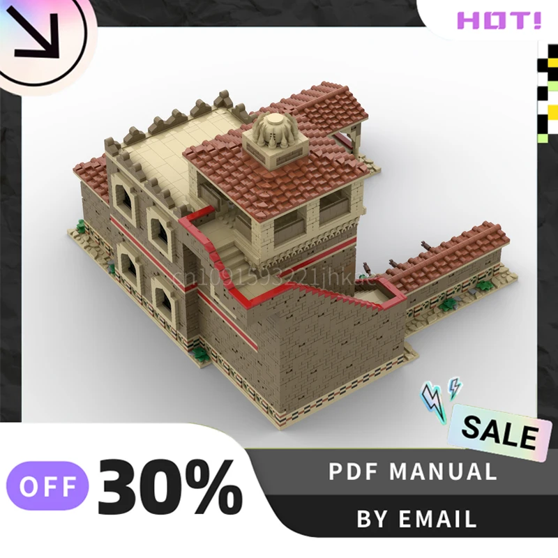 [5712 個] カスタマイズされた MOC アーチェリーレンジクリエイティブビルディングブロックセット STEM 教育玩具建設モデルキット誕生日ギフト