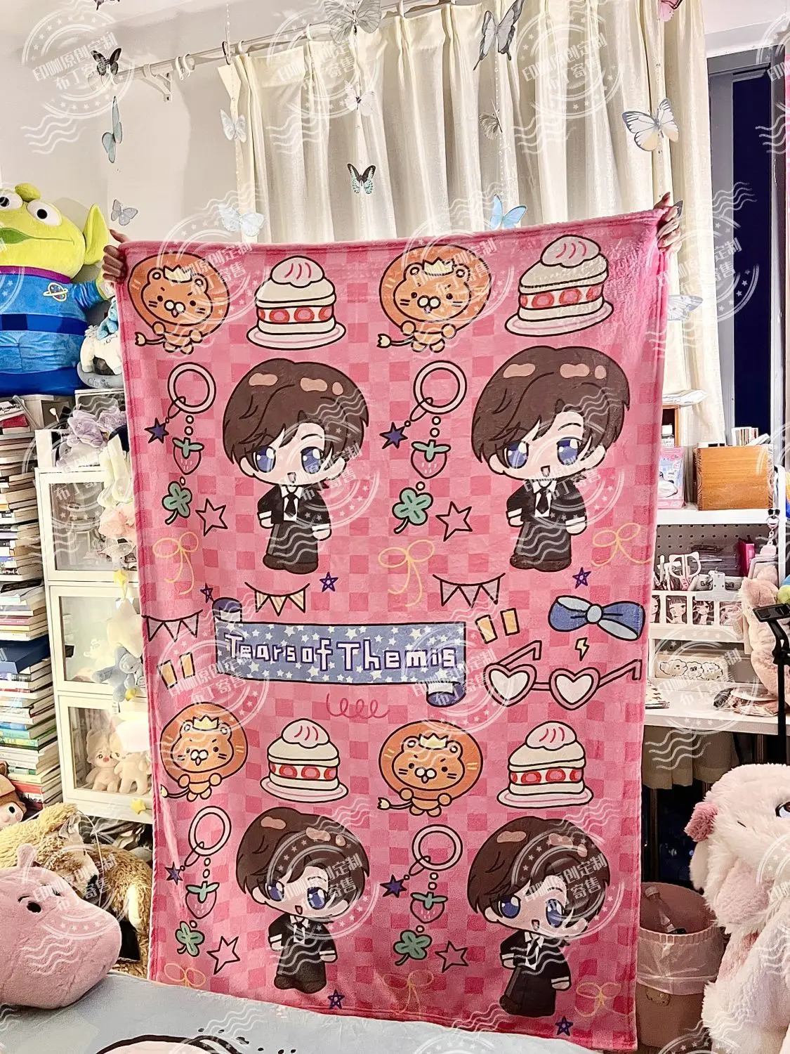 

Tears of Themis Artem Wing Cartoon Anime Blanket Home Sofa Lunch Break Blankets Children Student Blankets Nap Gifts