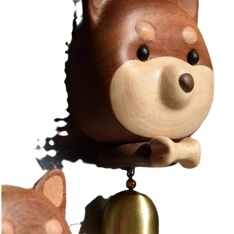 

Cute Cartoon Shaped Copper Bell Wind Chime Dual Purpose Doorbell & Fridge Magnet Creative Home Decor Housewarming Gift Ornament