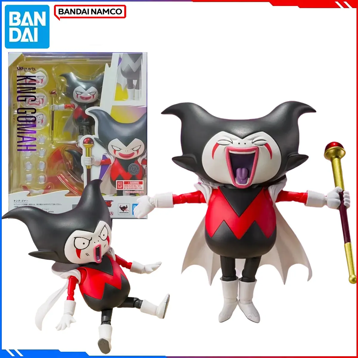 

Genuine Bandai Original Dragon BallModel Kits S.H.Figuarts 1/12 Anime Figures King Gomah Action Model Christmas Toy Gift for Kid