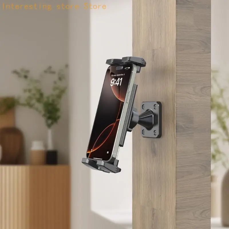Wall Phone and Tablet Holder with Adjustable Locking Ball Joint 55KC