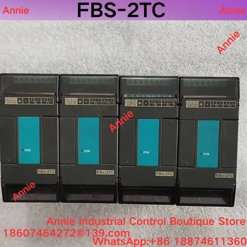 Second-hand Test OK   PLC expansion module FBs-2TC