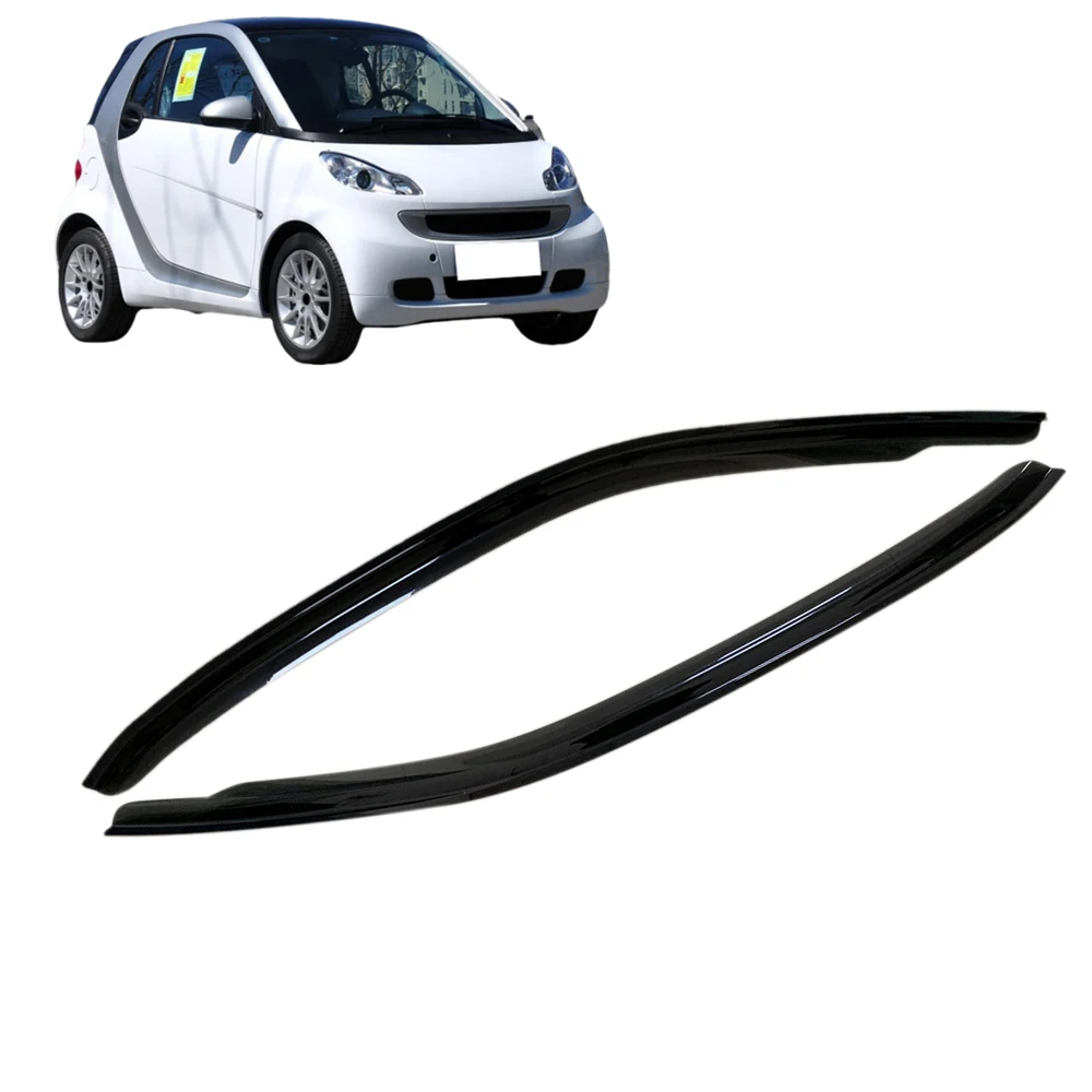 

Window Visor for SMART FORTWO W451 C451 2008 2009 2010 2011 2012 2013 2014 Wind Deflectors Rain Guards Door Visor Vent Shades