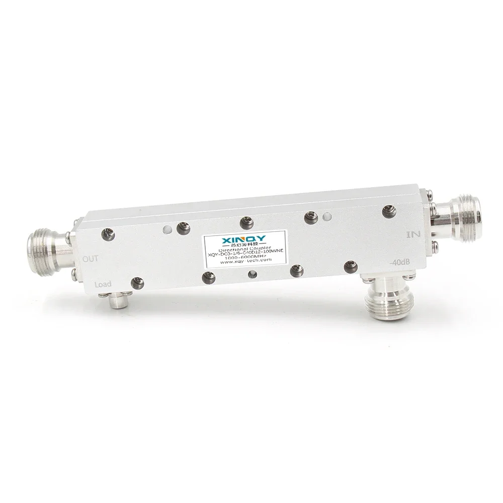 XINQY XQY-DC3-1/6-C40D12-100WNE High Precision 1-6GHz Wideband 40dB N-Type 50 RF Coupler for Engineers Mobile Satellite Radar