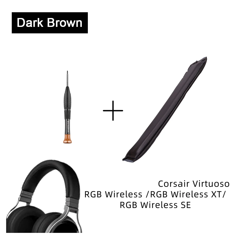 코르세어 버츄오소 RGB 무선 / RGB 무선 XT / RGB 무선 SE 헤드밴드 이어패드 교체용 이어패드 및 헤드밴드 쿠션