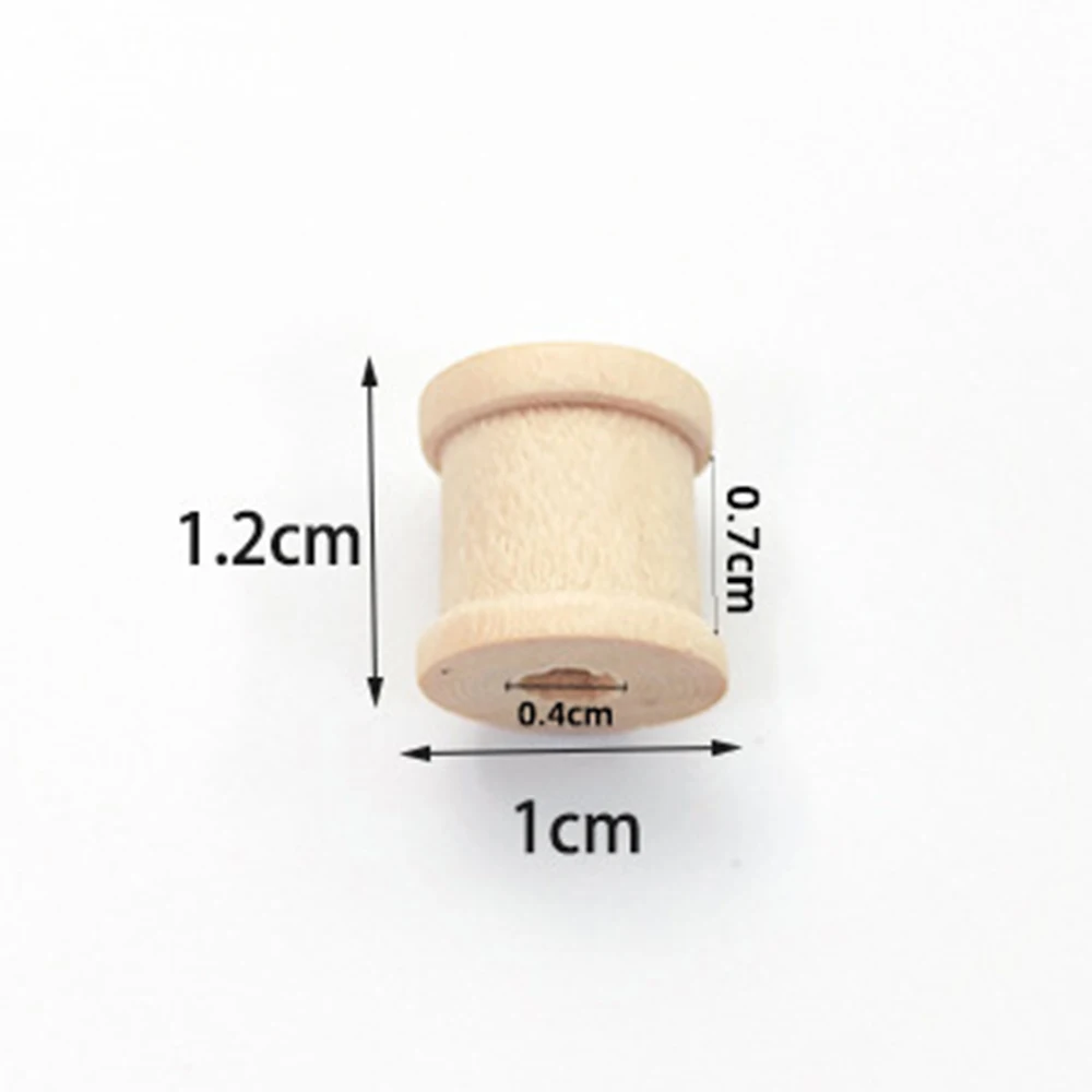 5/10pcs Wooden Bobine  Wooden Spool DIY Sewing Tool for Handmade Craft String Twine Storage Handicrafts