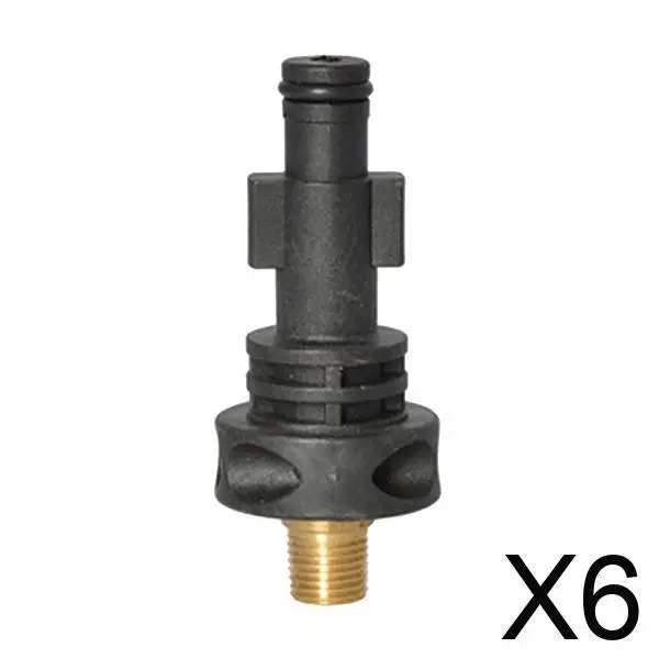 

1/4 Foam Nozzle Adapter Fittings Pressure Washer Accessory for Car Wash Sprayer Garden Hose Connection