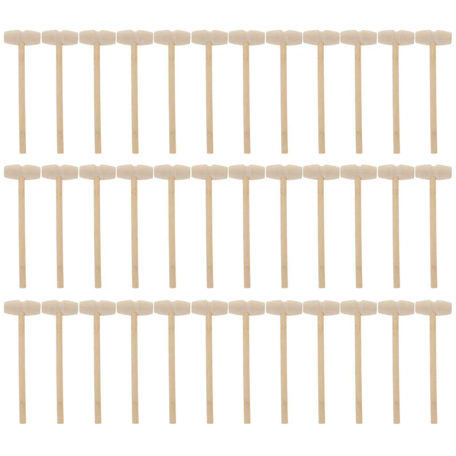 36 قطعة من مطرقة المطرقة الخشبية للأطفال، أداة تدريب عضلات اليد للتفاعل بين الوالدين والطفل، هدية عيد ميلاد، نشاط ممتع #3