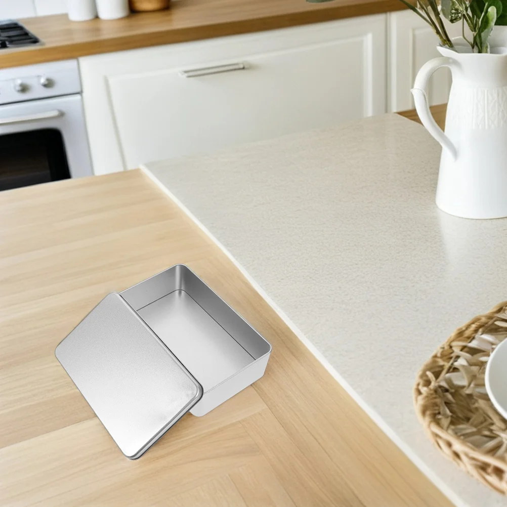 

Extra Large Metal Tinplate Box for Cookies Cakes Snacks Storage Baking Goods Freshness Keeper Portable Food Container Kitchen