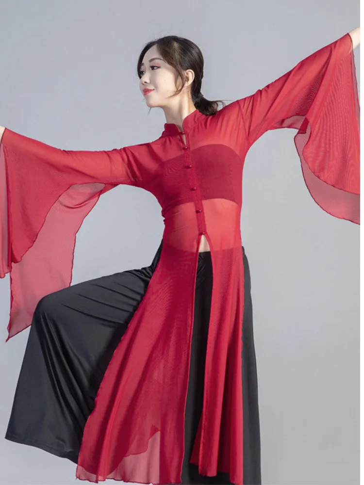 Vintage Orientalischen Bauchtanz Kleid Chinesischen Cheongsam Garn Der Antike Klassische Hanfu Uniformen Kleidung Weibliche Leistung Kostüm