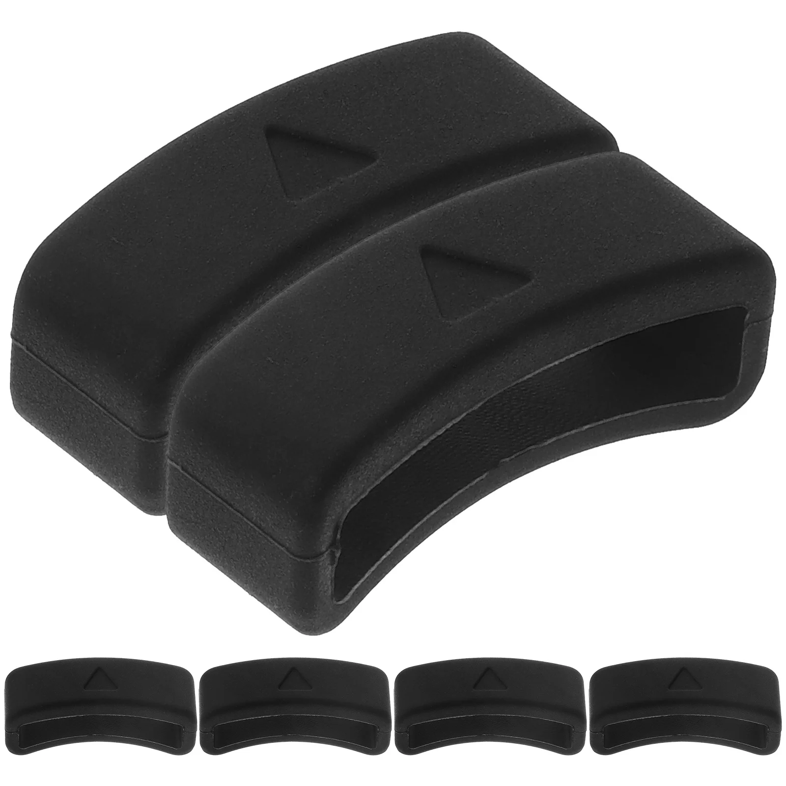 

6Pcs Watch Strap Loop Silicone Band Holder Flexible Sturdy Easy to Install Retainer Ring for Comfortable Wear Watch Bands Parts