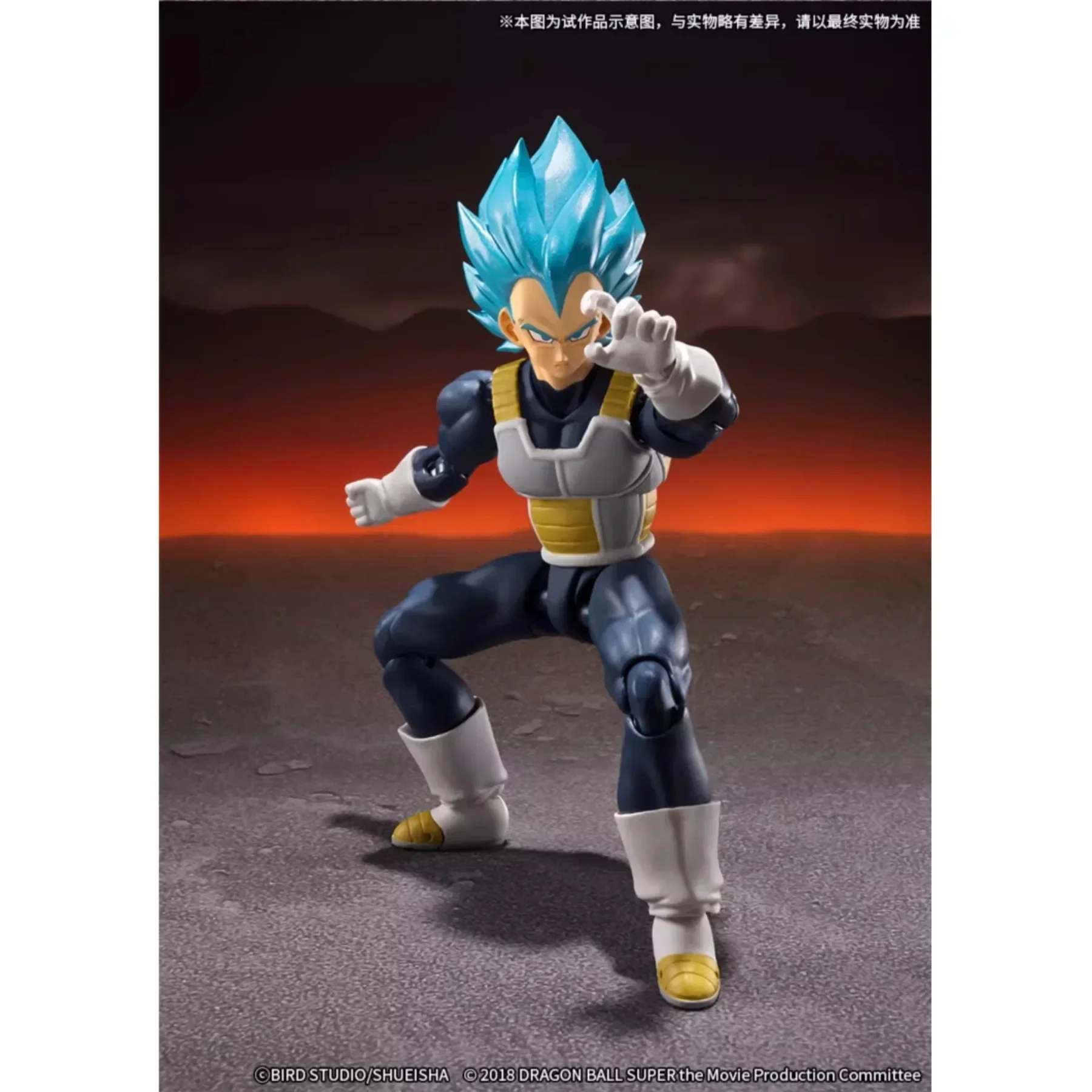 재고 있음 반다이 S.H.Figuarts 드래곤볼 베지터 피규어 15주년 기념 Ver 애니메이션 피규어 액션 모델 Figurals Brinquedos Toys